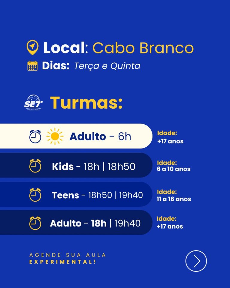 Cabo Branco Ter e Qui